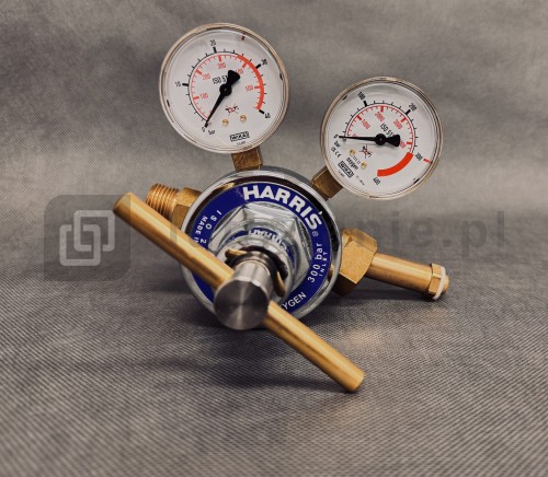 Reduktor tlen Harris model H25 butlowy 0-25 bar