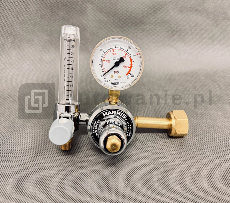 Reduktor azot z rotametrem Harris model 801-FN